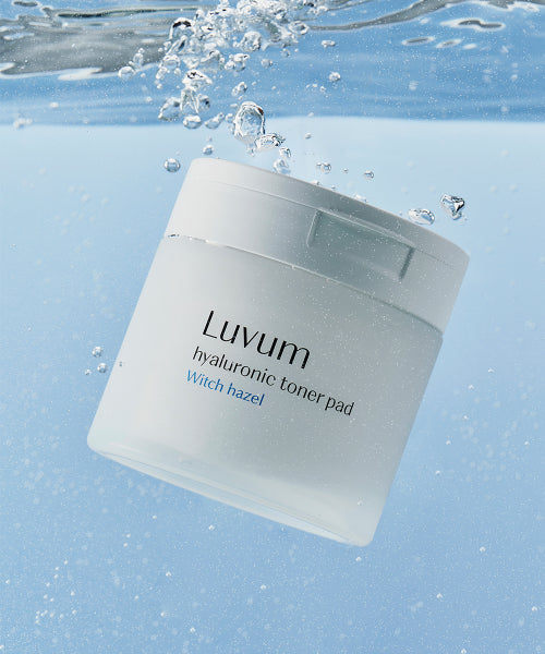 LUVUM LUVUM Witch Hazel Hyaluronic Acid Toner Pads (3 packs of 60 sheets)