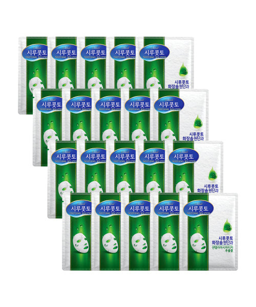 SILCOT SILCOT Sheet Mask Pack x 20 (Water/Nutrition/Soothing/Bright)