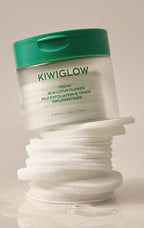 KIWIGLOW Kiwi Glow Vegan Jeju Lotus Mild Dead Cell Care Toner Pad with 70 Flowers