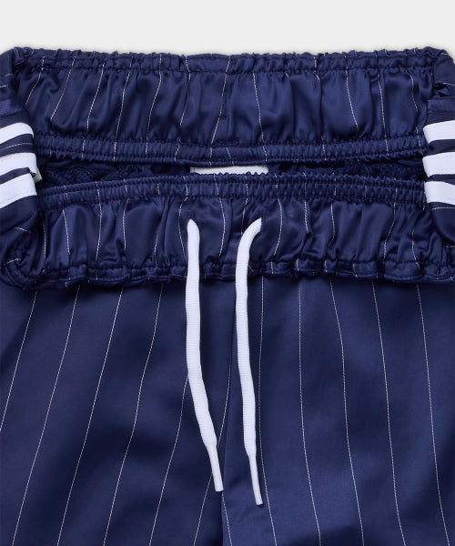 ADIDAS ADIDAS Pinstripe Satin Short Pants - Size S