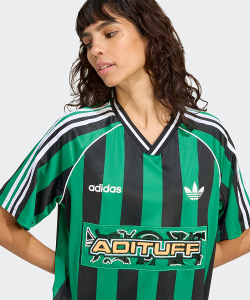 ADIDAS ADIDAS Beaded Football Jersey - Green