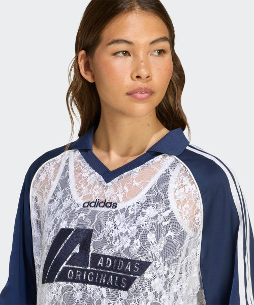 ADIDAS ADIDAS Race Jersey Women - White: Night Indigo