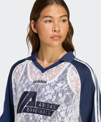 ADIDAS ADIDAS Race Jersey Women - White: Night Indigo