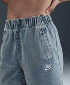 NIKE Nike Denim Shorts Women - Light Armory Blue
