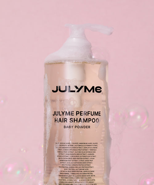 JULYME Baby powder perfume hair shampoo/treatment 1000ml 2-piece set