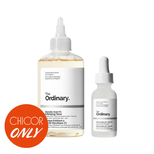 THE ORDINARY Sebum Control Duo (Glycolic Acid + Niacinamide)