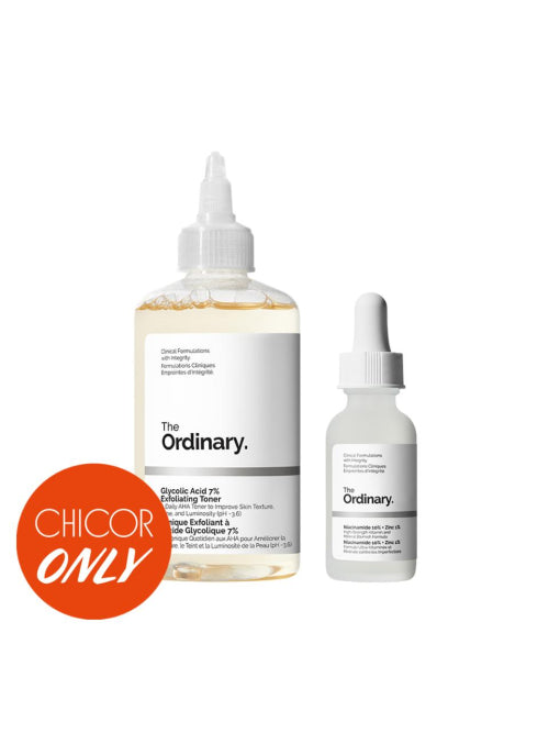 THE ORDINARY Sebum Control Duo (Glycolic Acid + Niacinamide)