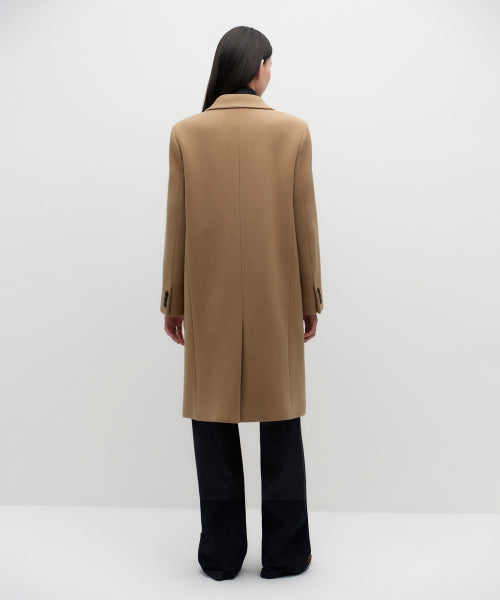 MUSINSA STANDARD WOMAN MUSINSA STANDARD WOMAN Cashmere Blend Chesterfield Coat (Size)