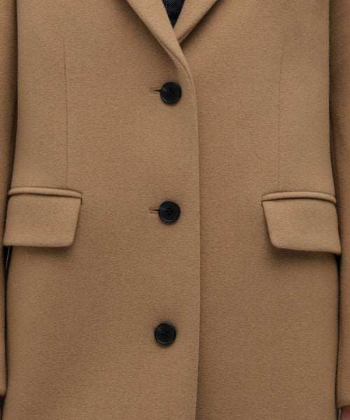 MUSINSA STANDARD WOMAN MUSINSA STANDARD WOMAN Cashmere Blend Chesterfield Coat (Size)