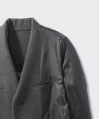 MUSINSA STANDARD WOMAN MUSINSA STANDARD WOMAN Cashmere Blend Chesterfield Coat [Medium Gray]