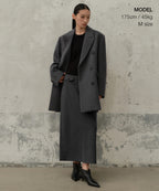 MUSINSA STANDARD WOMAN MUSINSA STANDARD WOMAN Women's Coat Medium Gray