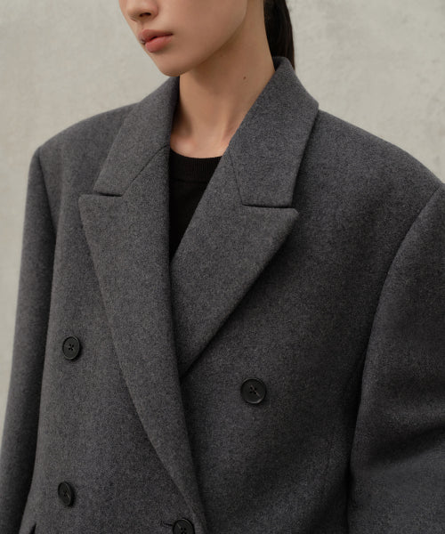 MUSINSA STANDARD WOMAN MUSINSA STANDARD WOMAN Women's Coat Medium Gray