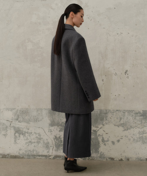 MUSINSA STANDARD WOMAN MUSINSA STANDARD WOMAN Women's Coat Medium Gray