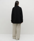 MUSINSA STANDARD WOMAN MUSINSA STANDARD WOMAN Coat Half Balmacan [Black]