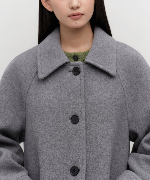 MUSINSA STANDARD WOMAN MUSINSA STANDARD WOMAN Coat Medium Gray