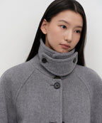 MUSINSA STANDARD WOMAN MUSINSA STANDARD WOMAN Coat Medium Gray