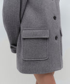 MUSINSA STANDARD WOMAN MUSINSA STANDARD WOMAN Coat Medium Gray