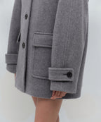 MUSINSA STANDARD WOMAN MUSINSA STANDARD WOMAN Coat Medium Gray