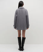 MUSINSA STANDARD WOMAN MUSINSA STANDARD WOMAN Coat Medium Gray