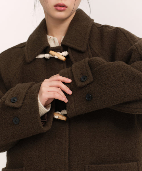 MUSINSA STANDARD WOMAN MUSINSA STANDARD WOMAN Women's Coat Brown