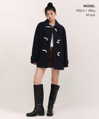 MUSINSA STANDARD WOMAN MUSINSA STANDARD WOMAN Women's Coat Navy