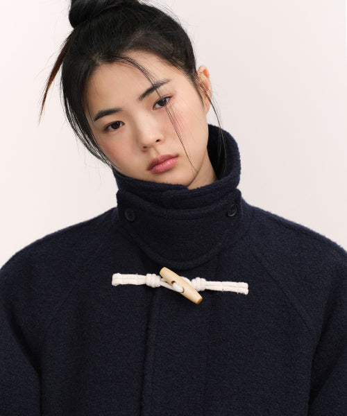 MUSINSA STANDARD WOMAN MUSINSA STANDARD WOMAN Women's Coat Navy