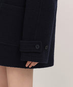 MUSINSA STANDARD WOMAN MUSINSA STANDARD WOMAN Women's Coat Navy