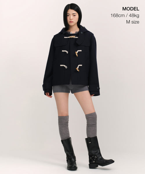 MUSINSA STANDARD WOMAN MUSINSA STANDARD WOMAN Women's Coat Navy