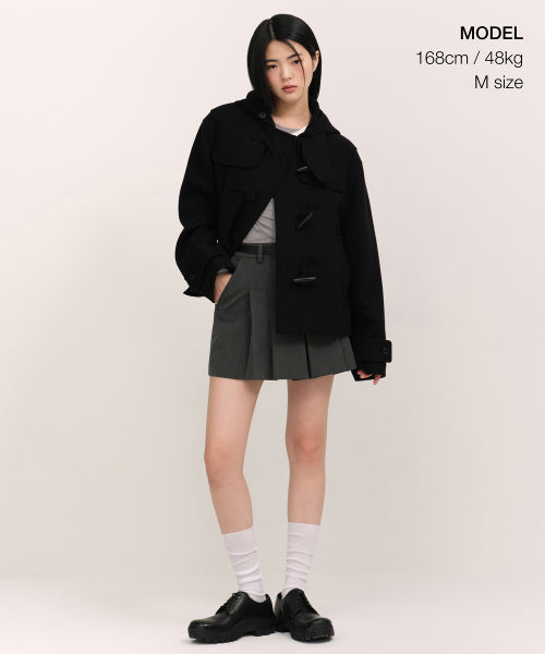 MUSINSA STANDARD WOMAN MUSINSA STANDARD WOMAN Women's Coat Black
