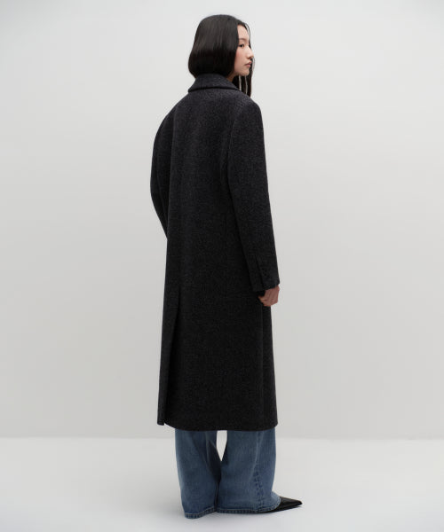 MUSINSA STANDARD WOMAN MUSINSA STANDARD WOMAN Coat Charcoal Gray