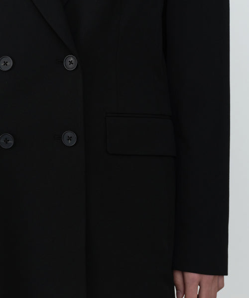 MUSINSA STANDARD WOMAN MUSINSA STANDARD WOMAN Women's Double Breasted Long Blazer [Black]