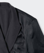 MUSINSA STANDARD WOMAN MUSINSA STANDARD WOMAN Women's Double Breasted Long Blazer Gray