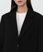 MUSINSA STANDARD WOMAN MUSINSA STANDARD WOMAN Women's Boxy Blazer Black