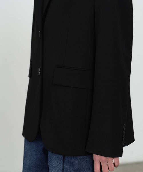 MUSINSA STANDARD WOMAN MUSINSA STANDARD WOMAN Women's Boxy Blazer Black
