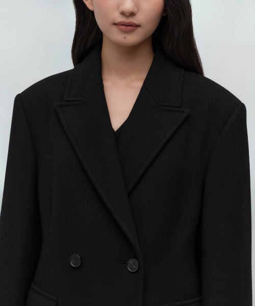 MUSINSA STANDARD WOMAN MUSINSA STANDARD WOMAN Women's Coat Cinched Double Long