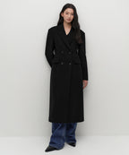 MUSINSA STANDARD WOMAN MUSINSA STANDARD WOMAN Women's Coat Cinched Double Long