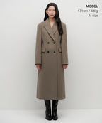 MUSINSA STANDARD WOMAN MUSINSA STANDARD WOMAN Women's Coat Cinched Double Long