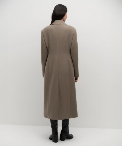MUSINSA STANDARD WOMAN MUSINSA STANDARD WOMAN Women's Coat Cinched Double Long