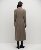 MUSINSA STANDARD WOMAN MUSINSA STANDARD WOMAN Women's Coat Cinched Double Long