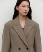 MUSINSA STANDARD WOMAN MUSINSA STANDARD WOMAN Women's Coat Cinched Double Long