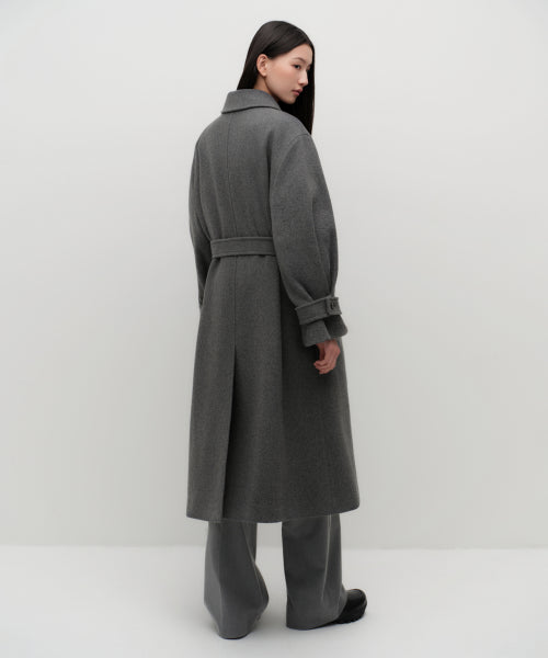 MUSINSA STANDARD WOMAN MUSINSA STANDARD WOMAN Women's Coat Medium Gray