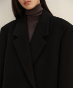 MUSINSA STANDARD WOMAN MUSINSA STANDARD WOMAN Women's Coat Over Shoulder Maxi