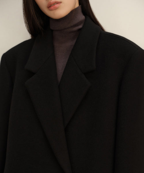MUSINSA STANDARD WOMAN MUSINSA STANDARD WOMAN Women's Coat Over Shoulder Maxi