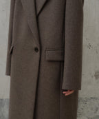 MUSINSA STANDARD WOMAN MUSINSA STANDARD WOMAN Women's Coat Over Shoulder Maxi [Taupe]