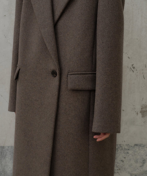 MUSINSA STANDARD WOMAN MUSINSA STANDARD WOMAN Women's Coat Over Shoulder Maxi [Taupe]