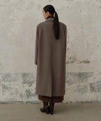 MUSINSA STANDARD WOMAN MUSINSA STANDARD WOMAN Women's Coat Over Shoulder Maxi [Taupe]