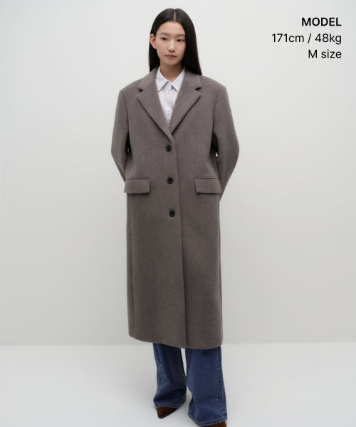 MUSINSA STANDARD WOMAN MUSINSA STANDARD WOMAN Coat Taupe
