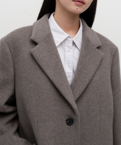 MUSINSA STANDARD WOMAN MUSINSA STANDARD WOMAN Coat Taupe