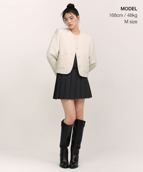 MUSINSA STANDARD WOMAN MUSINSA STANDARD WOMAN Women's Jacket Cream