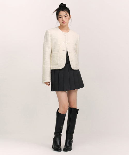 MUSINSA STANDARD WOMAN MUSINSA STANDARD WOMAN Women's Jacket Cream